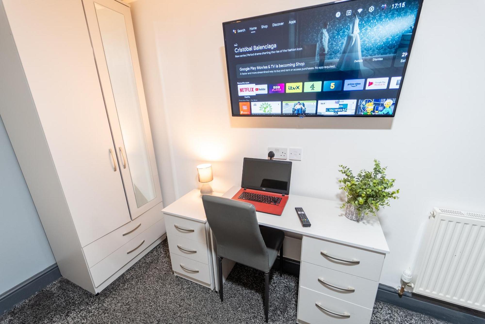 Free Parking Cosy Studios Close To City And Qe And Uob! 버밍엄 객실 사진