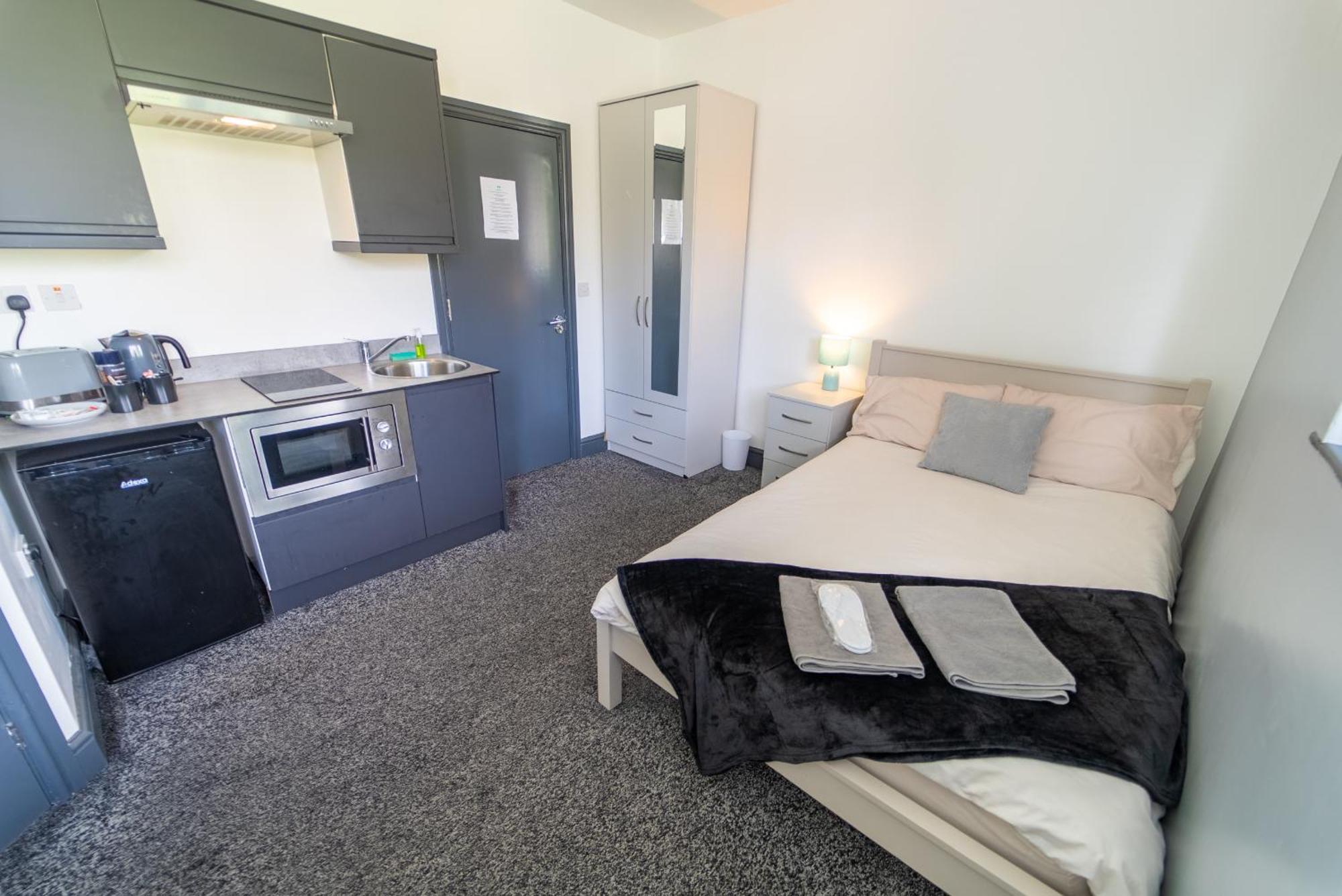 Free Parking Cosy Studios Close To City And Qe And Uob! 버밍엄 객실 사진