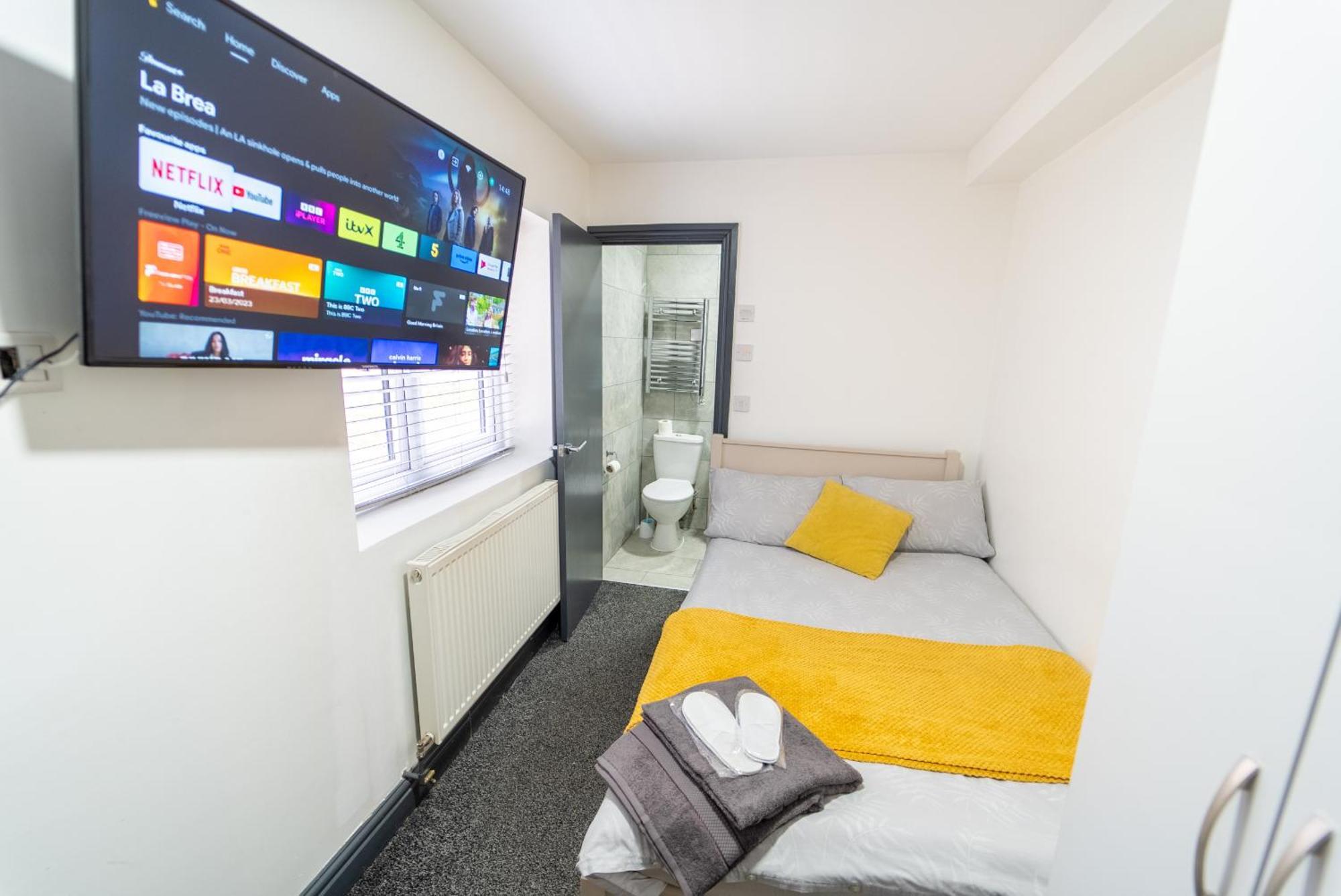 Free Parking Cosy Studios Close To City And Qe And Uob! 버밍엄 객실 사진